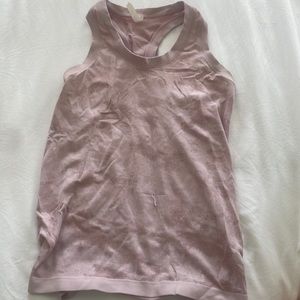 pinky purple athleta athletic tank top size small